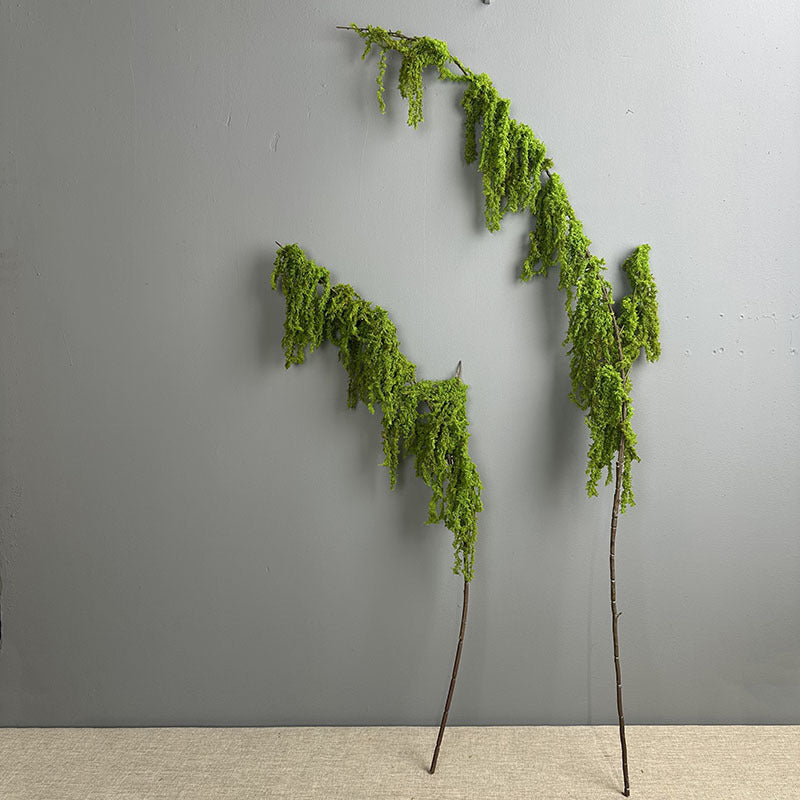 55" Artificial String of Tears Hanging Rice Flower Stems, Real-Touch Faux Botanicals for Wedding Centerpieces, Home Decor, and Floral Arrangements