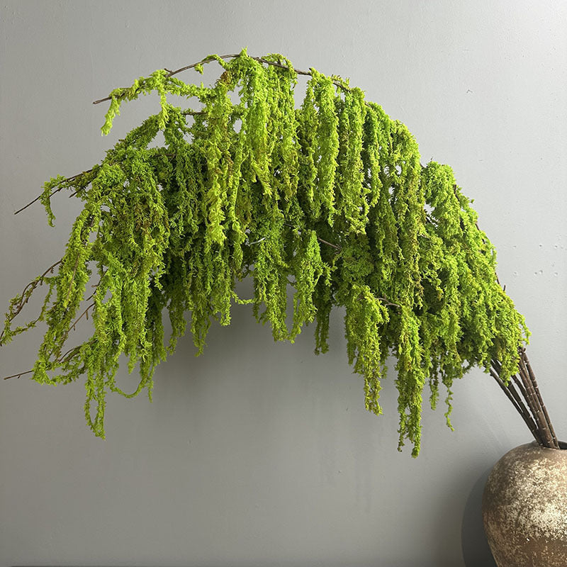 55" Artificial String of Tears Hanging Rice Flower Stems, Real-Touch Faux Botanicals for Wedding Centerpieces, Home Decor, and Floral Arrangements
