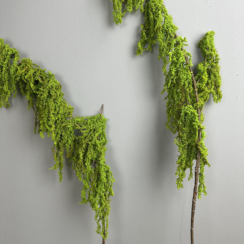 55" Artificial String of Tears Hanging Rice Flower Stems, Real-Touch Faux Botanicals for Wedding Centerpieces, Home Decor, and Floral Arrangements