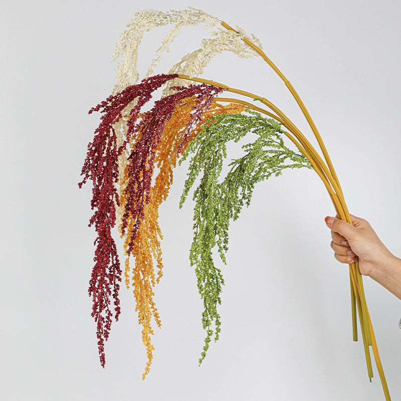 30" Real-Touch Artificial Trailing Weeping Willow Stems, Lifelike Hanging Greenery for Vases, Wedding Decor & Boho Home Styling