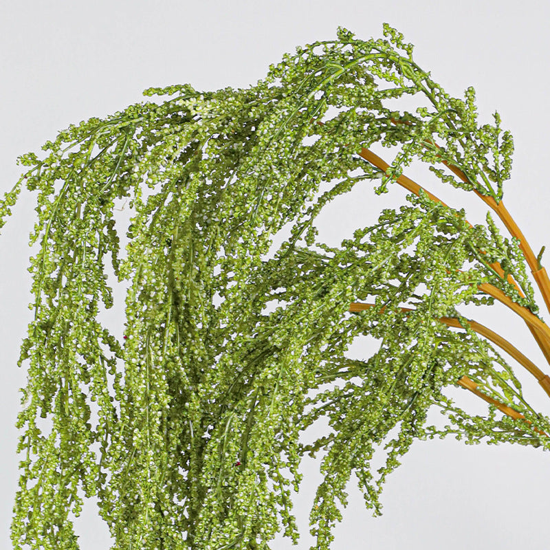 30" Real-Touch Artificial Trailing Weeping Willow Stems, Lifelike Hanging Greenery for Vases, Wedding Decor & Boho Home Styling
