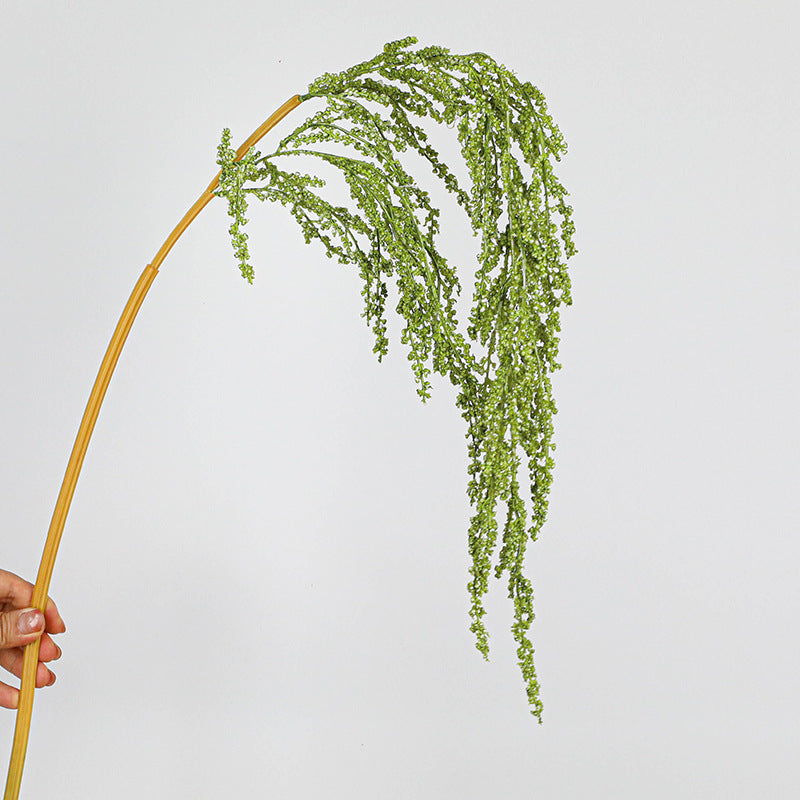 30" Real-Touch Artificial Trailing Weeping Willow Stems, Lifelike Hanging Greenery for Vases, Wedding Decor & Boho Home Styling