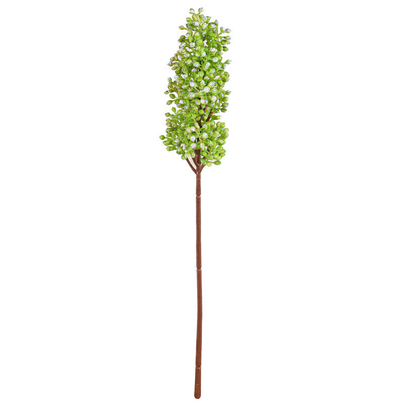 19" Realistic Single-Stem Chlorophytum Artificial Plant, Faux Spider Ivy for Home Decor, Wedding Centerpieces, Office & Restaurant Displays, Bulk Discounts Available