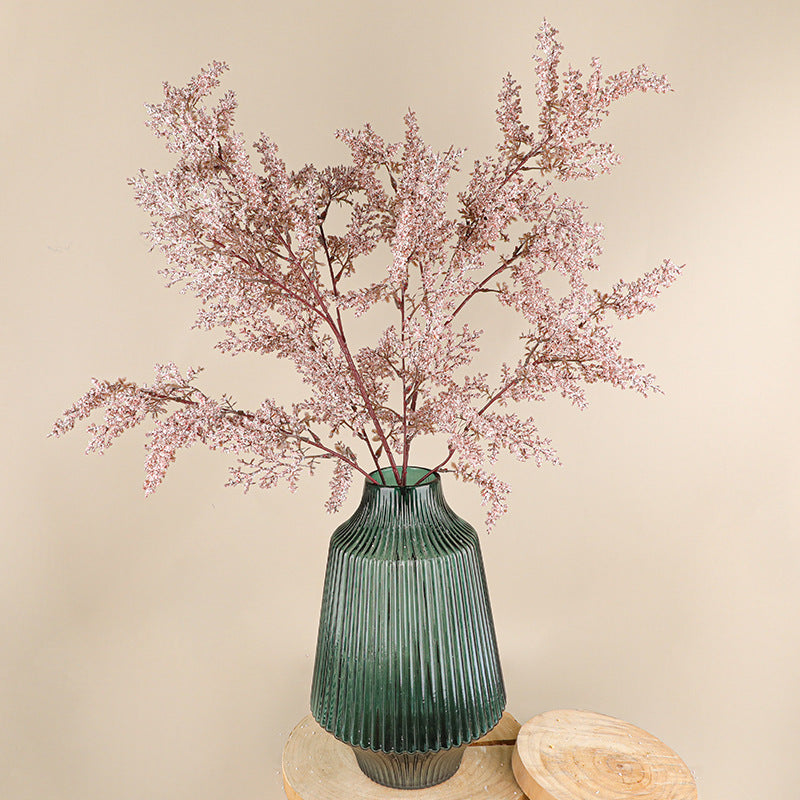 43" Frosted Mist Faux Rime Branches, Real-Touch Foam Florals for Wedding Centerpieces, Winter Home Decor, Holiday Displays & Commercial Spaces