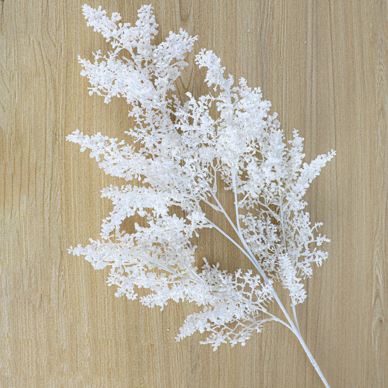 43" Frosted Mist Faux Rime Branches, Real-Touch Foam Florals for Wedding Centerpieces, Winter Home Decor, Holiday Displays & Commercial Spaces
