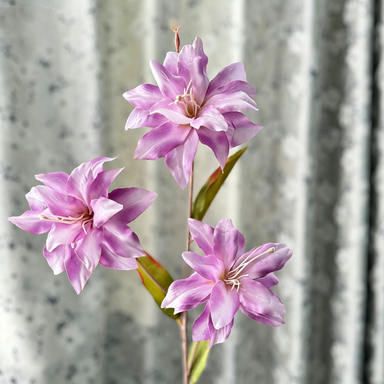 Artificial Lilies,  33" Tall, White Silk Flowers for Wedding Decor, Home Arrangements, Events, Bulk Discounts Available