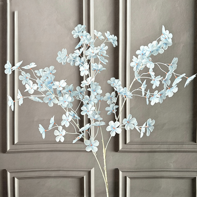Real-Touch Apple Blossom Stems, 43" Tall, Pink Faux Flowers for Vase Arrangements, Wedding Decor, Home Styling