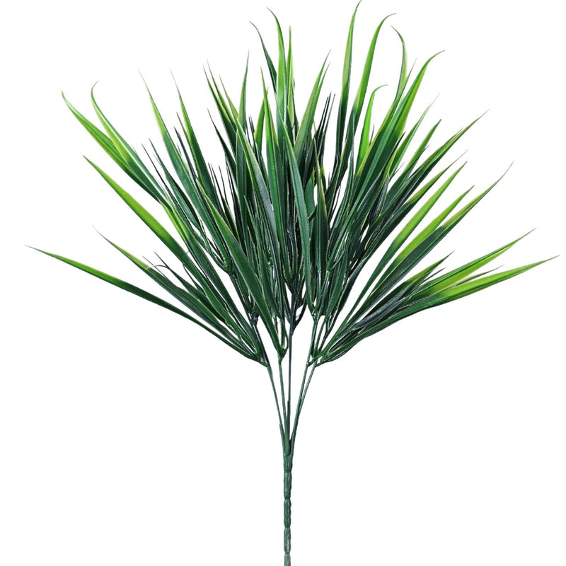 Artificial Spring Grass Stems, 15" Real-Touch Faux Greenery, 2-Pack – Lifelike Home Decor, Wedding Centerpieces, DIY Floral Arrangements, Bulk Discounts for Florists & Event Planners