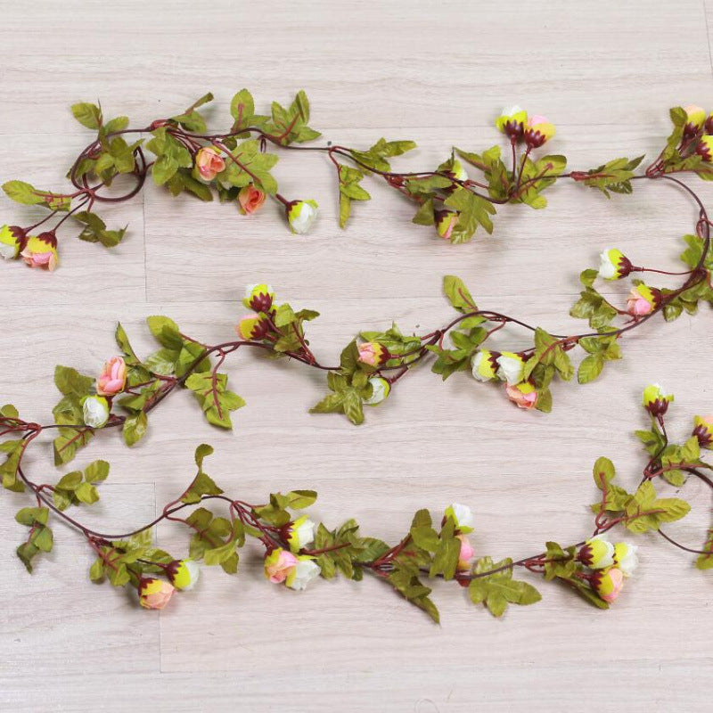 42 Silk Rose Heads with Buds, 87" Long, Realistic Faux Roses for Weddings, Home Decor, Vase Arrangements, Bulk Discounts