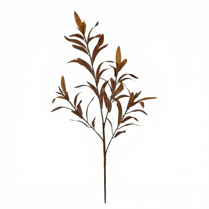 Artificial Olive Branch, 24" Realistic Faux Greenery Stem for Vase Arrangements, Wedding Decor, Boho Home & Office – Bulk Discounts Available