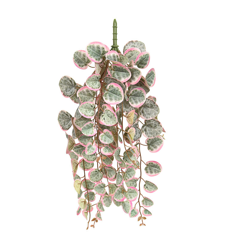 126 Leaf Real-Touch Silver Dollar Eucalyptus Vine - 19" Lifelike Faux Greenery for Wedding Decor, Hanging Planters, Home & Event Styling