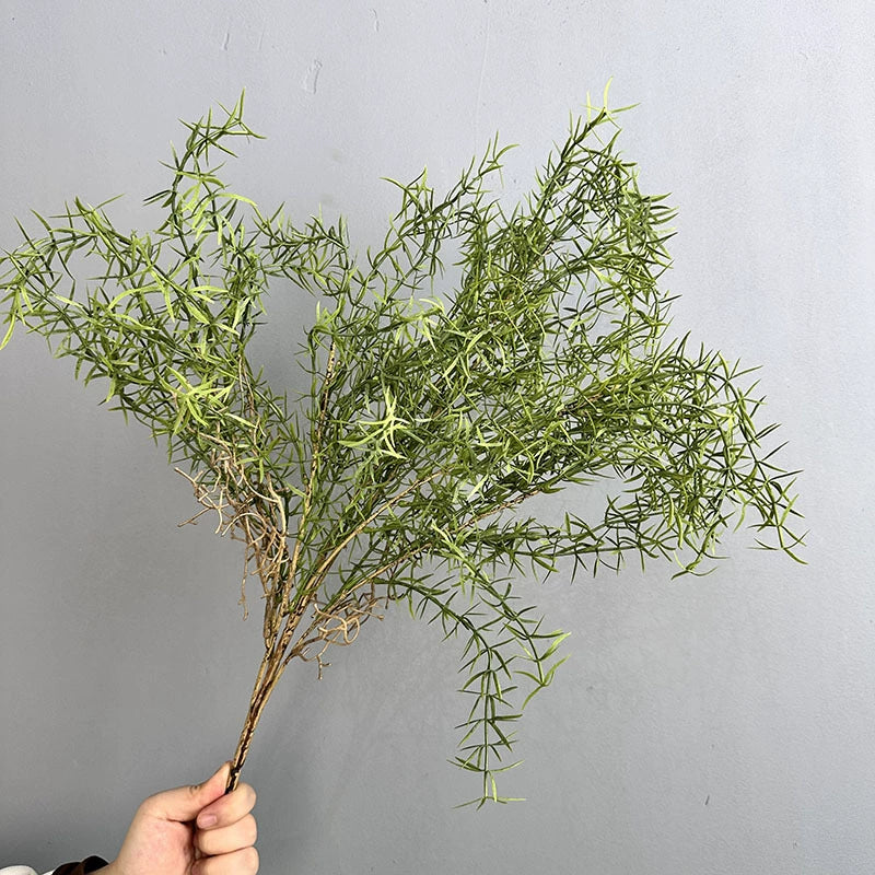 Realistic Snapdragon Asparagus Fern Artificial Plant, 26" Tall, Lifelike Greenery for Vase Arrangements, Home Decor, Weddings & Events