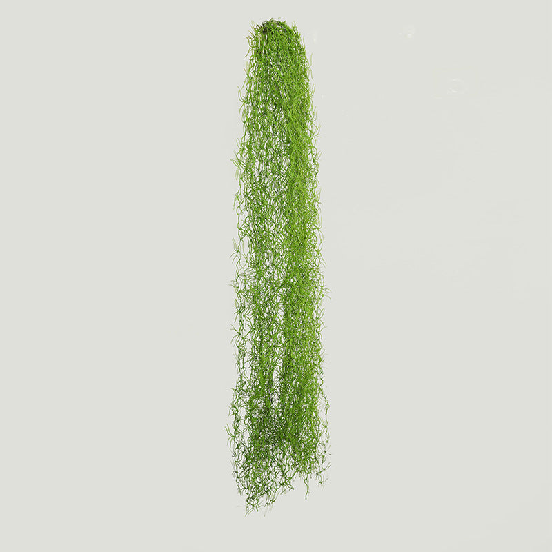 Realistic Hanging Air Plant Vine, 51" Long, Faux Tillandsia for Home Decor, Wedding Arrangements, and Indoor Wall Accents