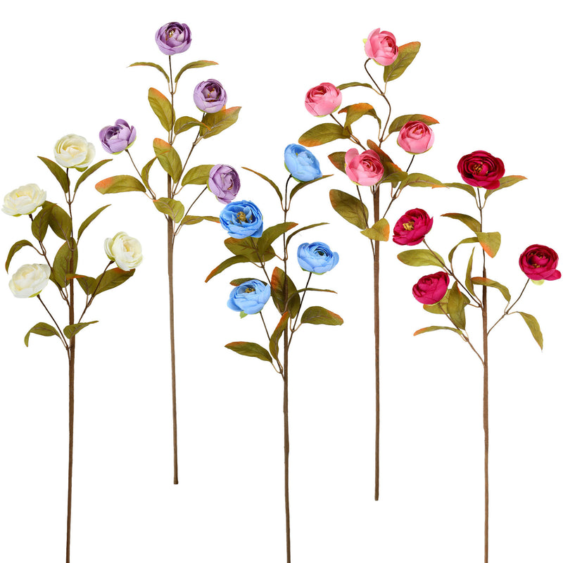 Real-Touch Silk Rose Stems, 24", Elegant Home Decor, Wedding Arrangements, Vase Fillers, Bulk Discounts Available