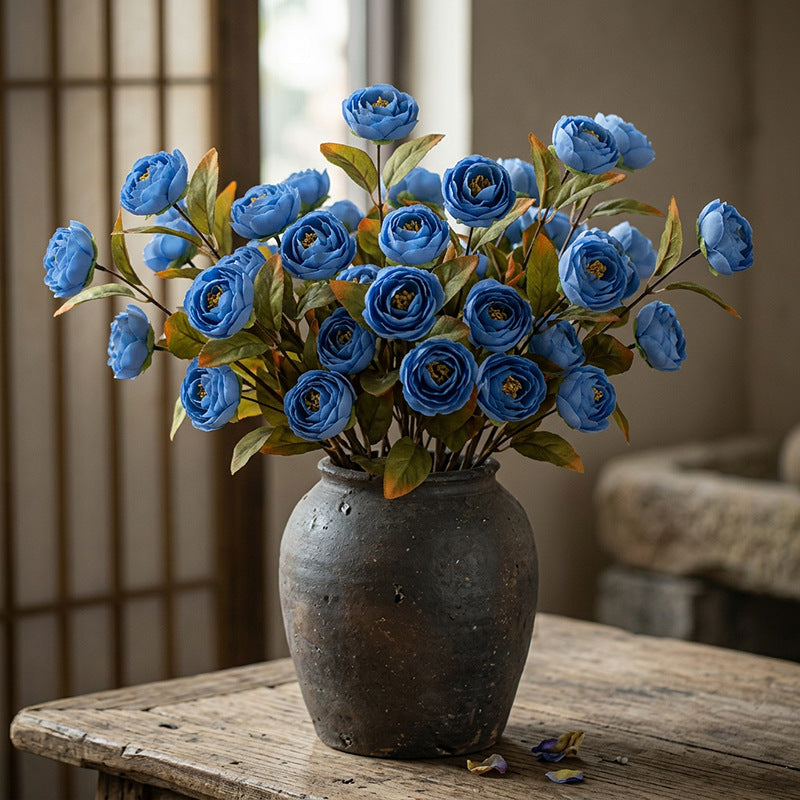 Real-Touch Silk Rose Stems, 24", Elegant Home Decor, Wedding Arrangements, Vase Fillers, Bulk Discounts Available