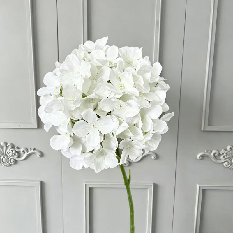 Hydrangea Artificial Flower, 26"  Perfect for Weddings, Home Decor, Vase Arrangements