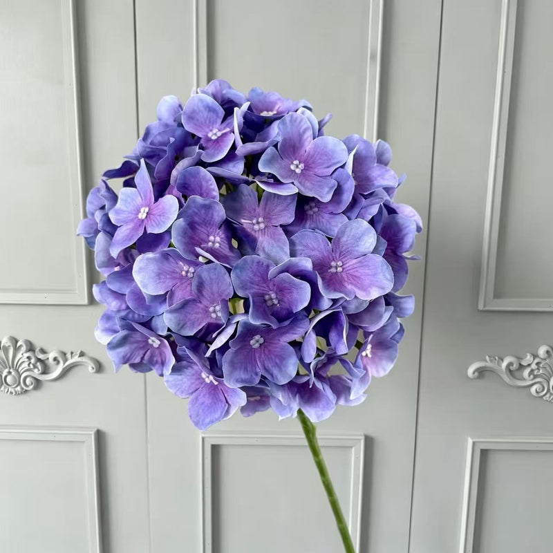 Hydrangea Artificial Flower, 26"  Perfect for Weddings, Home Decor, Vase Arrangements