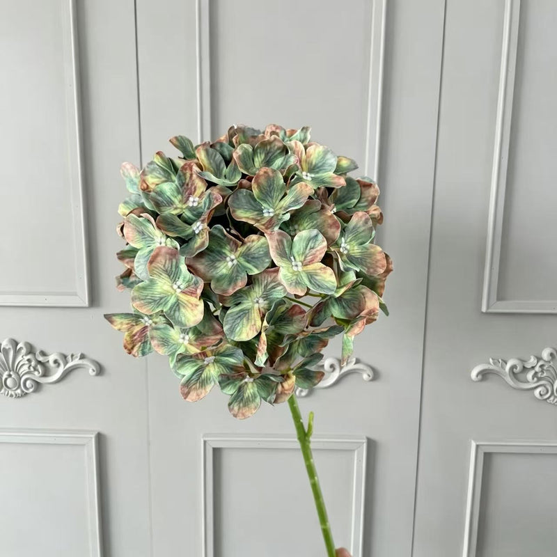 Hydrangea Artificial Flower, 26"  Perfect for Weddings, Home Decor, Vase Arrangements