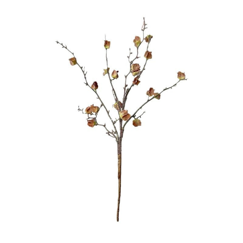 Real-Touch Silk Hibiscus Stem, 28" Long, Natural Green, Perfect for Vase Arrangements, Home Decor, Weddings & Events