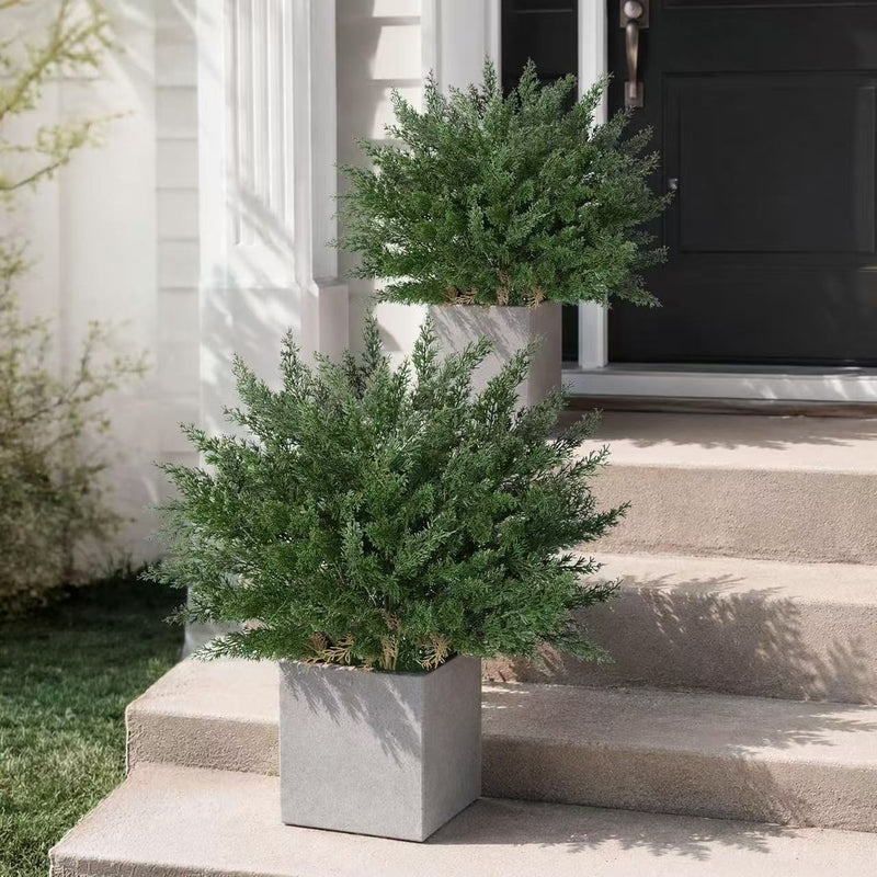 Realistic Artificial Pine Branches, 24.4" Long, 13.7" Wide, Plastic, Holiday Decor, Christmas, Home Decor, Wedding Arrangements
