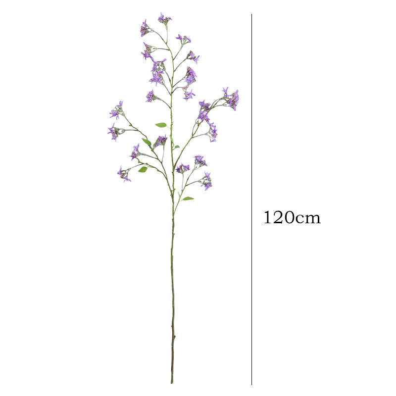 Snow Willow & Dancing Lady Orchid Faux Floral Stem, 47" Long, Real-Touch Silk, Perfect for Wedding Decor, Home Arrangements, and Commercial Spaces