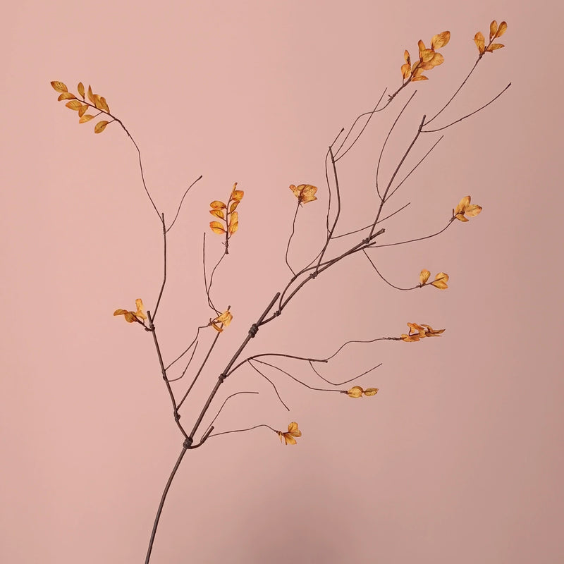 59" Red Maple Leaf Artificial Branches, Bendable Stems for Vase Arrangements, Home Decor, Wedding & Event Styling