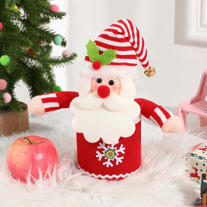 Christmas Apple Gift Box Set - 11" Festive Holiday Decor for Candy, Snacks & Small Gifts, Bulk Discounts Available (3 Styles)