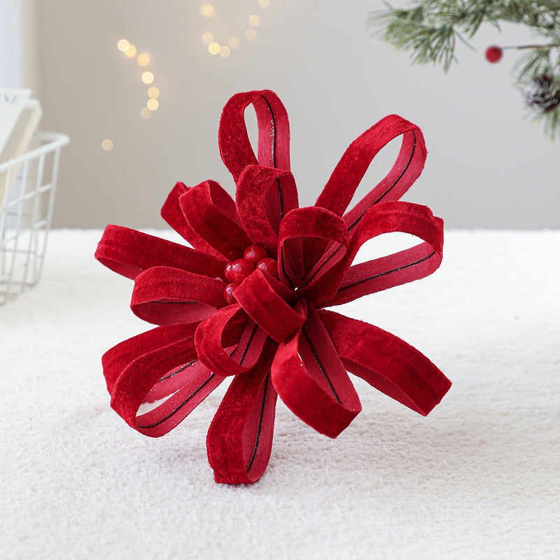 Artificial Christmas Holly with Red Berries, 10" Clustered Filler, Festive Holiday Decor, Lightweight Luxury
