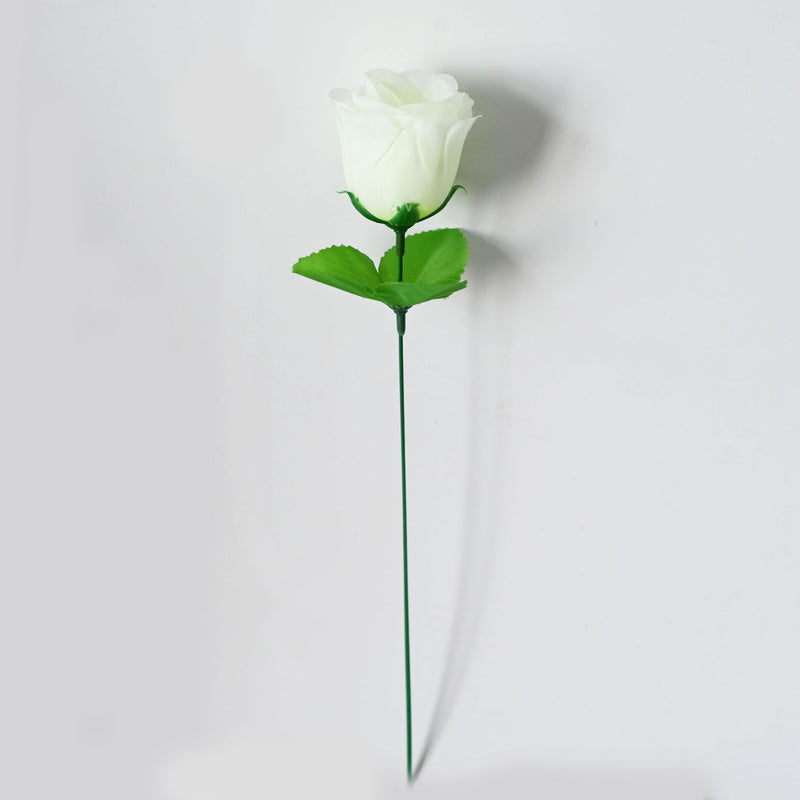 Peacock Rose Artificial Flowers, Set of 12 Single Stems, 13" Long with 2" Blooms, DIY Wedding & Holiday Decor, Silk Floral Arrangements for Centerpieces, Vases, Party Scenes