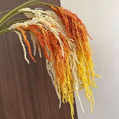 Artificial Lovegrass Garland, 46" Trailing Vine for Wedding Arch, Wall Decor, and Floral Arrangements