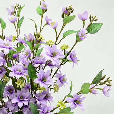 Artificial Jasmine Bush, 28" Tall with 11 Blooms, Realistic Silk Flowers for Wedding Centerpieces, Home Decor, Office & Events