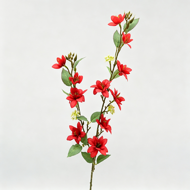 Artificial Jasmine Bush, 28" Tall with 11 Blooms, Realistic Silk Flowers for Wedding Centerpieces, Home Decor, Office & Events