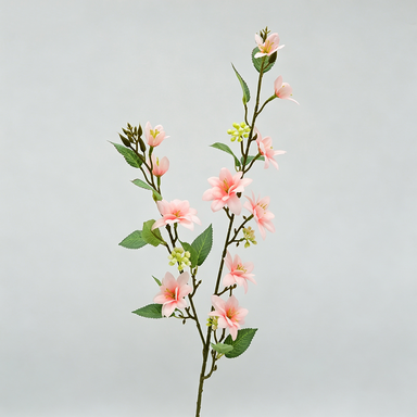 Artificial Jasmine Bush, 28" Tall with 11 Blooms, Realistic Silk Flowers for Wedding Centerpieces, Home Decor, Office & Events