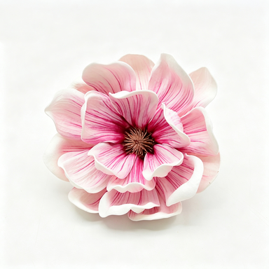Artificial Magnolia Flower Heads, Loose Heads for DIY Wedding Decor, Bulk Pack, Allergy & Pet Safe, Indoor Use, 5" Diameter