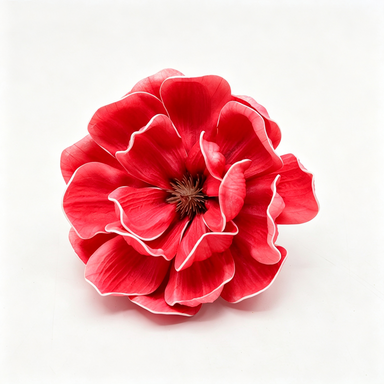 Artificial Magnolia Flower Heads, Loose Heads for DIY Wedding Decor, Bulk Pack, Allergy & Pet Safe, Indoor Use, 5" Diameter