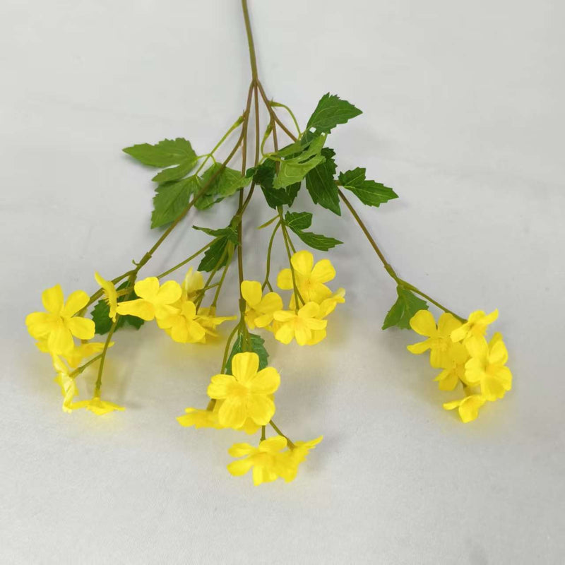 Artificial Chamomile Bush with 30 Blooms, 27" Tall, Silk Wedding Decor, DIY Floral Arrangements