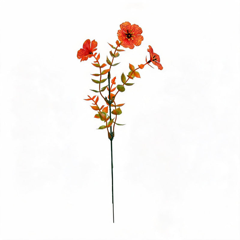 Artificial Eucalyptus Stems, Set of 10, 13" Tall, Realistic Plastic Fall Foliage for Home Decor, Weddings, and Seasonal Displays