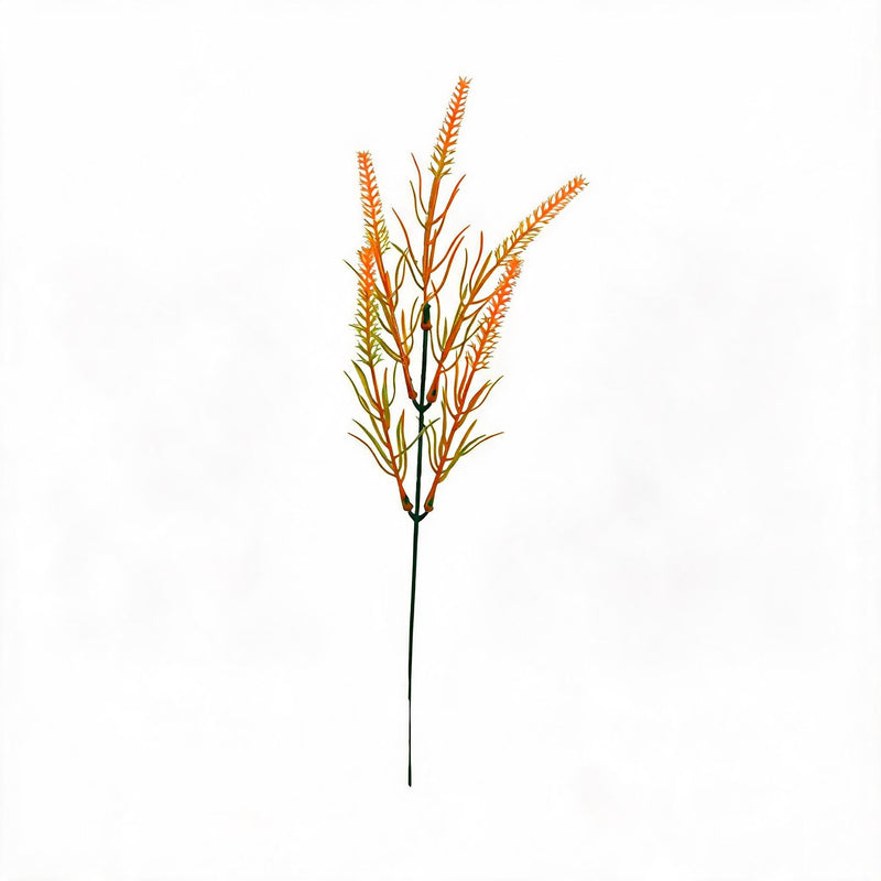 Artificial Eucalyptus Stems, Set of 10, 13" Tall, Realistic Plastic Fall Foliage for Home Decor, Weddings, and Seasonal Displays