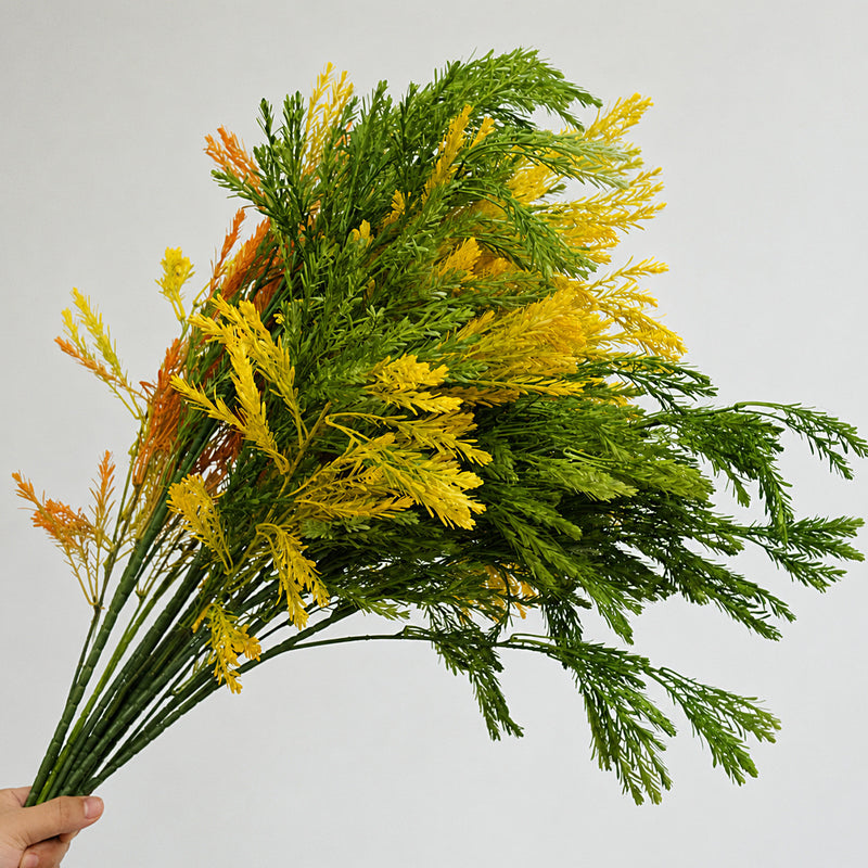 Artificial Golden Shower Bush, 39" Tall, Lifelike PE/PVC Foliage, Perfect for Home Decor, Weddings, Events & Bulk Purchases