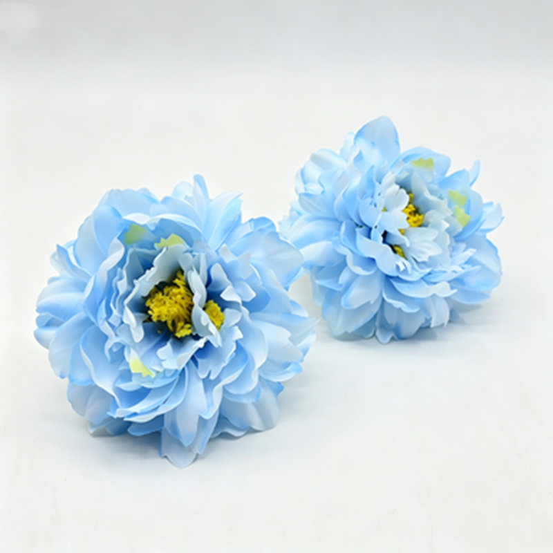 Artificial Peony Flower Heads, Pack of 3, Silk Peony Blooms for Wedding Decor, DIY Crafts, and Home Arrangements