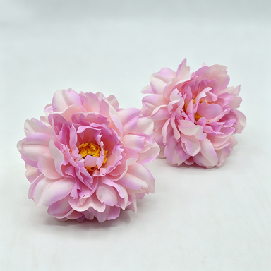 Artificial Peony Flower Heads, Pack of 3, Silk Peony Blooms for Wedding Decor, DIY Crafts, and Home Arrangements