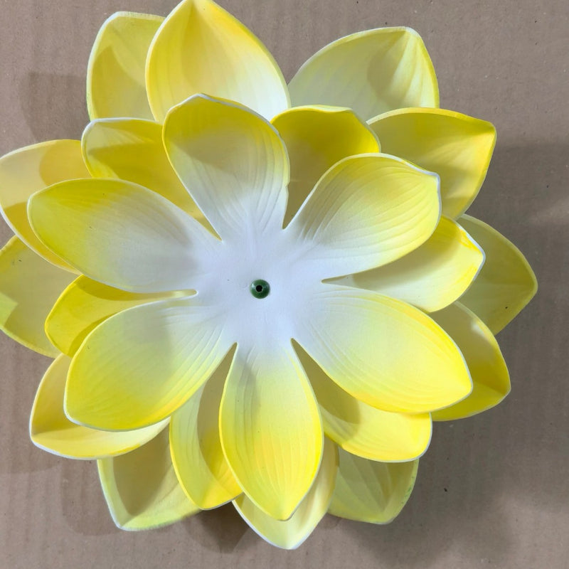 Artificial Lotus Flower, 11" Diameter, Plastic DIY Decorative Petal, Bulk Discounts Available