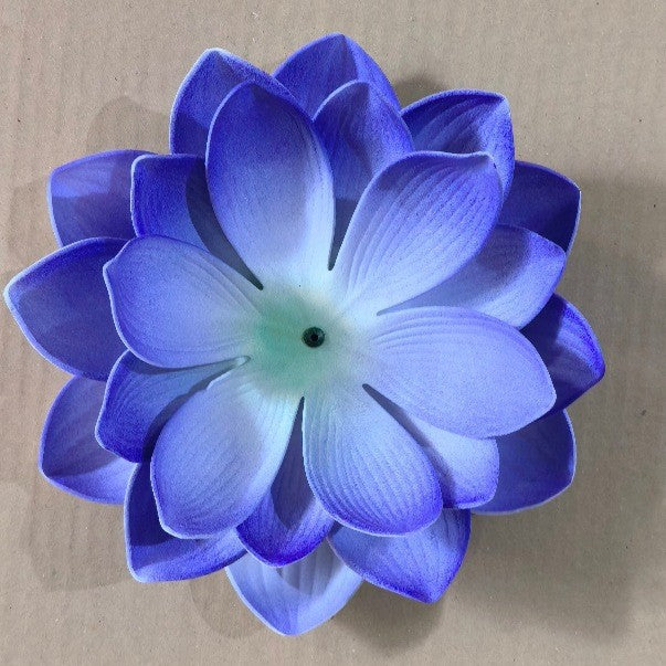 Artificial Lotus Flower, 11" Diameter, Plastic DIY Decorative Petal, Bulk Discounts Available