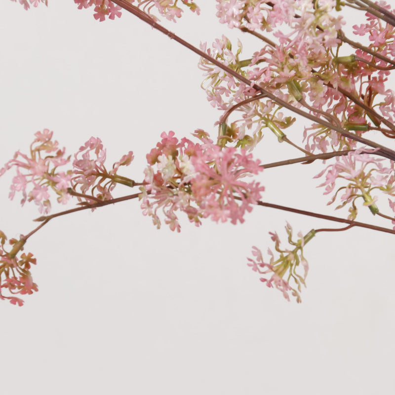 35" Artificial Pear Blossom Bush, Realistic Faux Flower Branch for Home Decor, Weddings, and Events