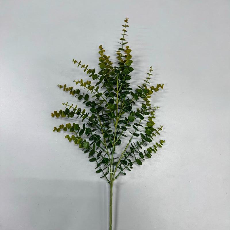Artificial Eucalyptus Bush, 31" Tall, Realistic Faux Greenery for Home Decor, Weddings, and Events