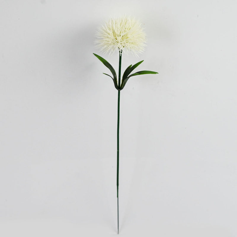 Single Stem Artificial Hydrangea & Dandelion Flowers, 10" Height, Pack of 10, Perfect for Wedding Decor, Home Arrangements, DIY Projects