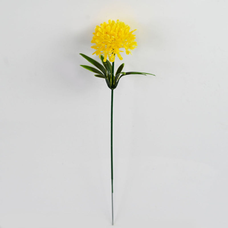 Single Stem Artificial Hydrangea & Dandelion Flowers, 10" Height, Pack of 10, Perfect for Wedding Decor, Home Arrangements, DIY Projects