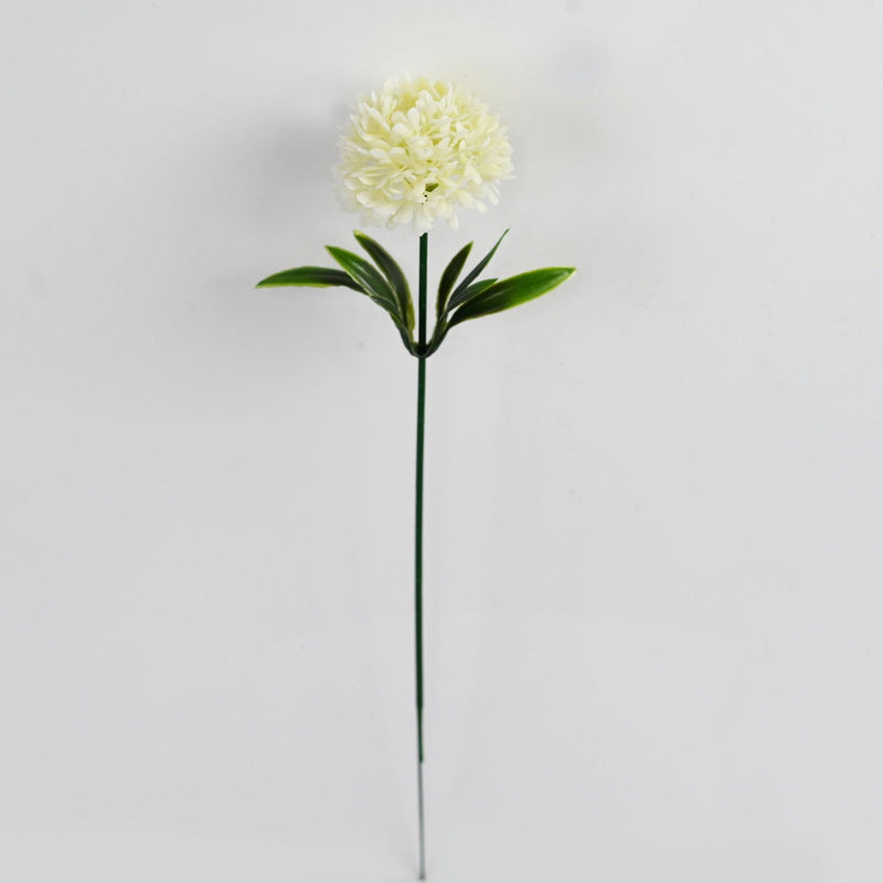 Single Stem Artificial Hydrangea & Dandelion Flowers, 10" Height, Pack of 10, Perfect for Wedding Decor, Home Arrangements, DIY Projects