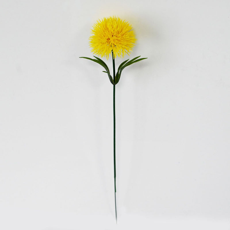 Single Stem Artificial Hydrangea & Dandelion Flowers, 10" Height, Pack of 10, Perfect for Wedding Decor, Home Arrangements, DIY Projects