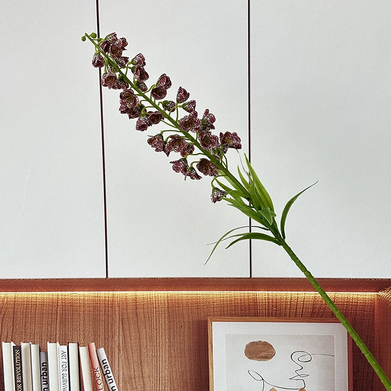Single Stem Lily of the Valley Artificial Flowers, 30" Silk Bell Shaped Blooms, Set of 47 Flowers, Modern Home Decor, Wedding & Event Styling